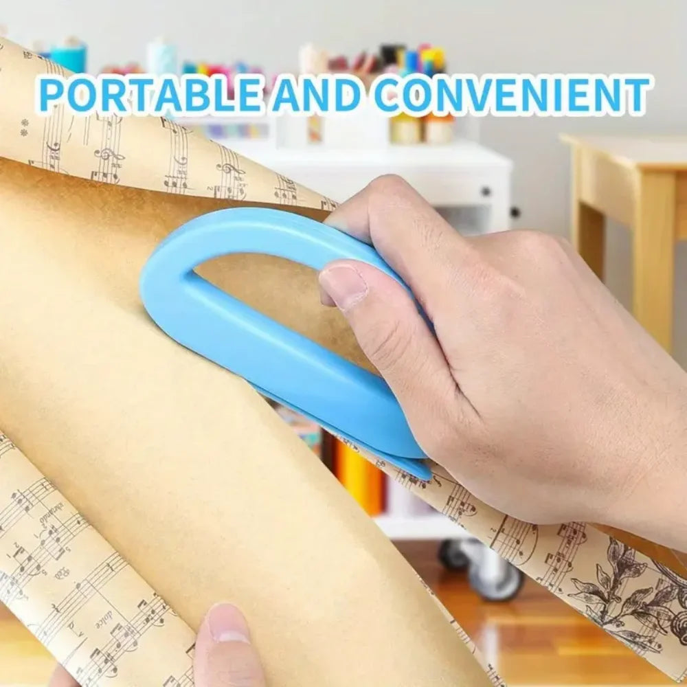 Portable Packaging Paper Cutter Sliding Safety Suitable Wrapping Zpaxo