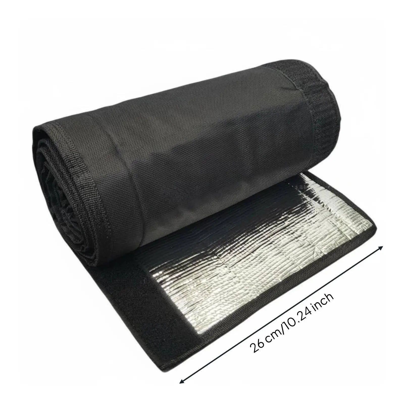 Heating and Cooling Pipe Insulation Cover for Air Conditioning Line Set High Temperature Resistant Insulation Wrap Waterproof Zpaxo Black