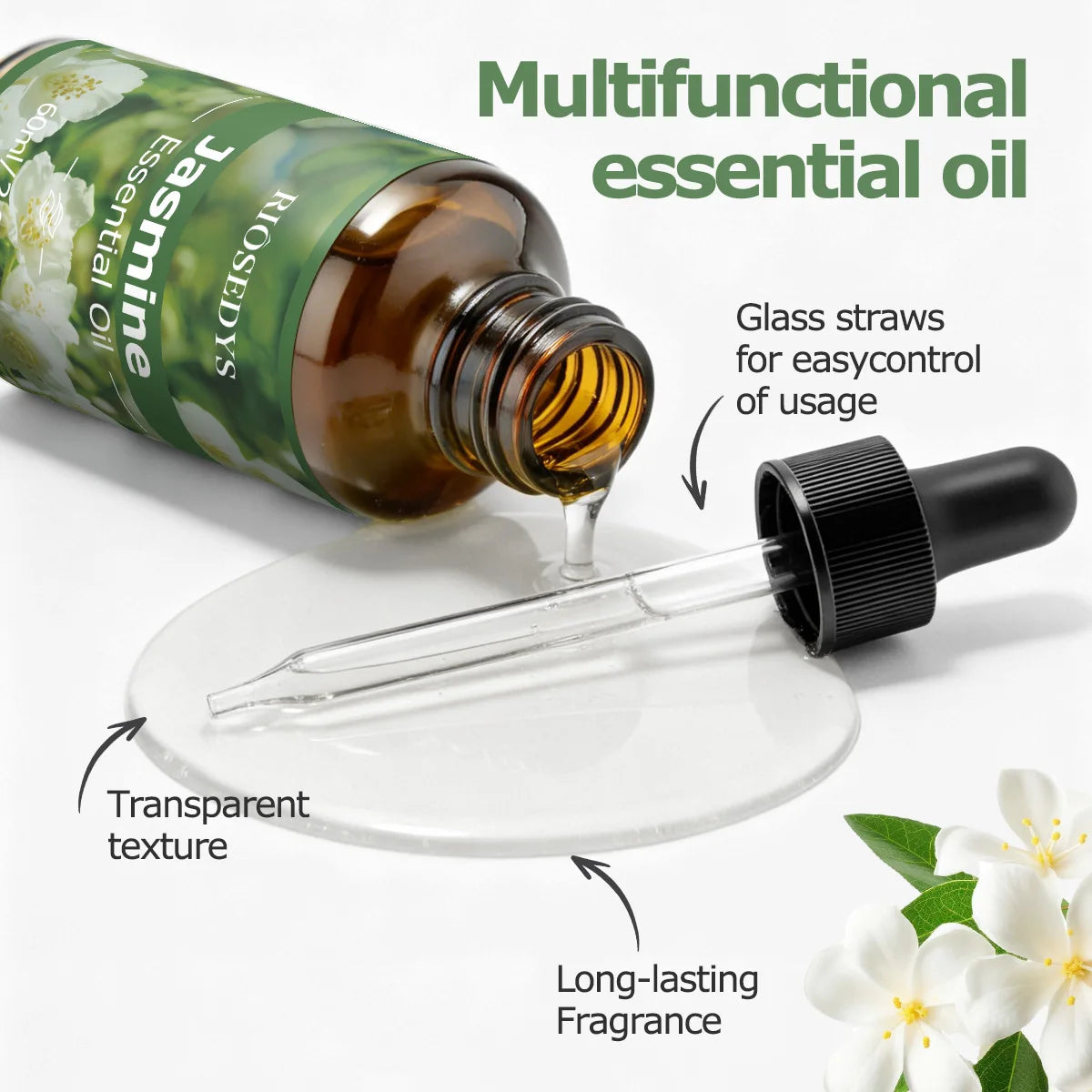 JASMINE ESSENTIAL OIL Has Deep Nourishing Moisturizing Effects Making Zpaxo