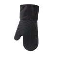 Silicone Oven Heat Insulation Gloves Suitable Cooking Baking Grilling Zpaxo black 1PC