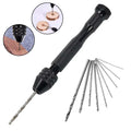 11-Piece HSS Drill Bit Set – Wood, Plastic & Rubber HSS Drill Bit Set Zpaxo 11pcs