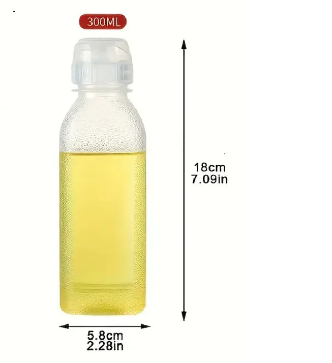 Oil Bottles 300 Vinegar Bottle Olive Dispenser Container Easy Clean Zpaxo 300ML
