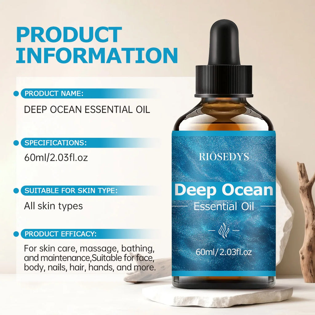 DEEP OCEAM ESSENTIAL OIL Has Nourishing Moisturizing Effects Making Zpaxo