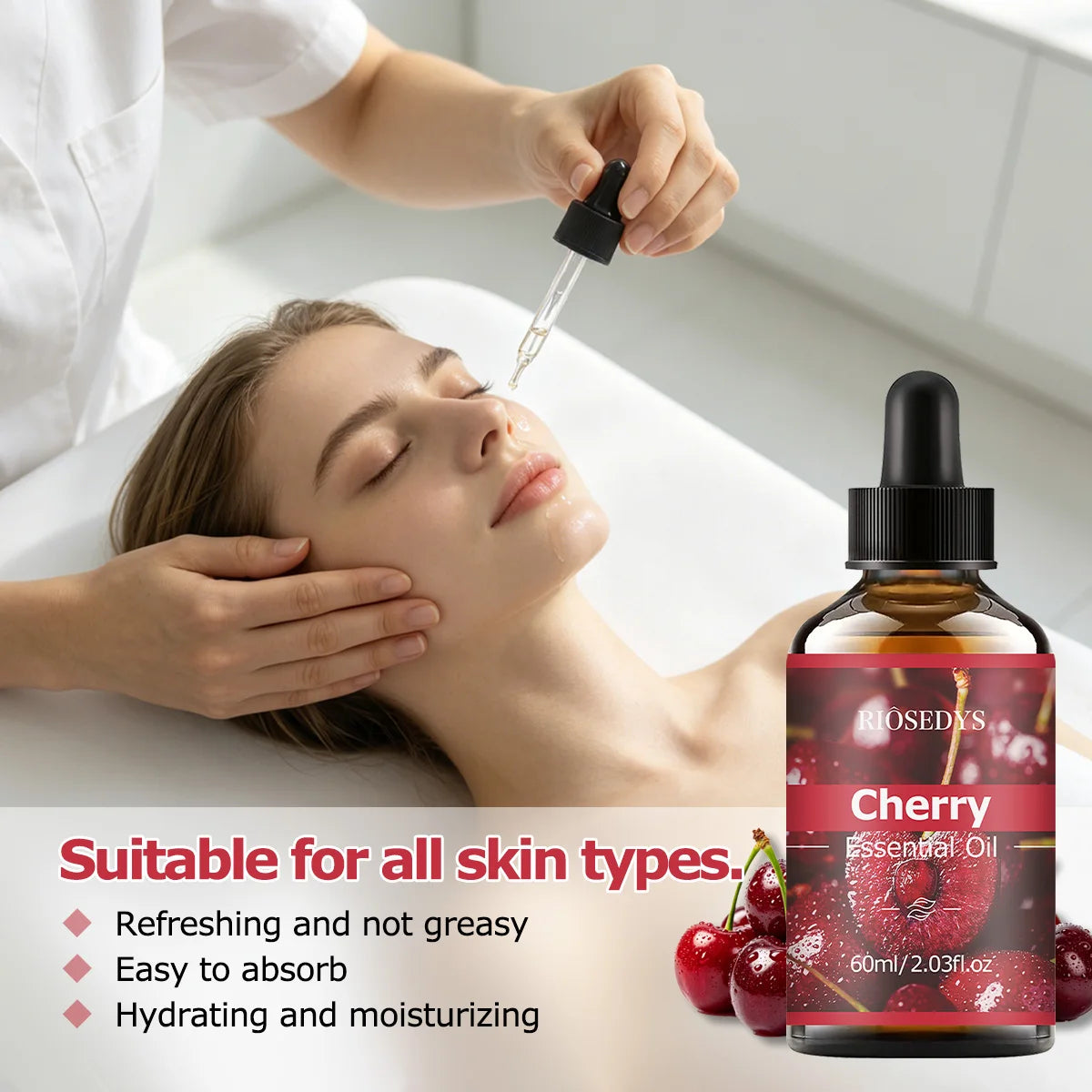 CHERRY ESSENTIAL OIL Has Deep Nourishing Moisturizing Effects Making Zpaxo