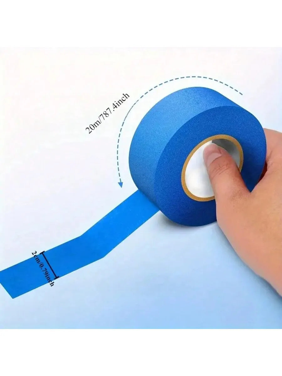 Blue Painter's Tape 1/3/5 Pack – DIY, Arts, Crafts & Masking Painter's Tape Zpaxo 1PC