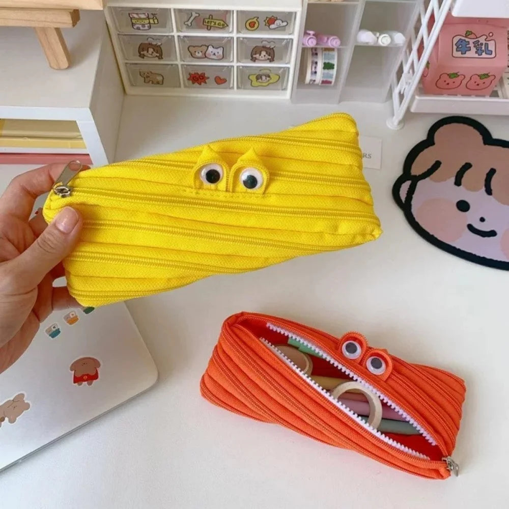 Large Pencil Cases Can Be Used Various Scenarios Such As Student Zpaxo