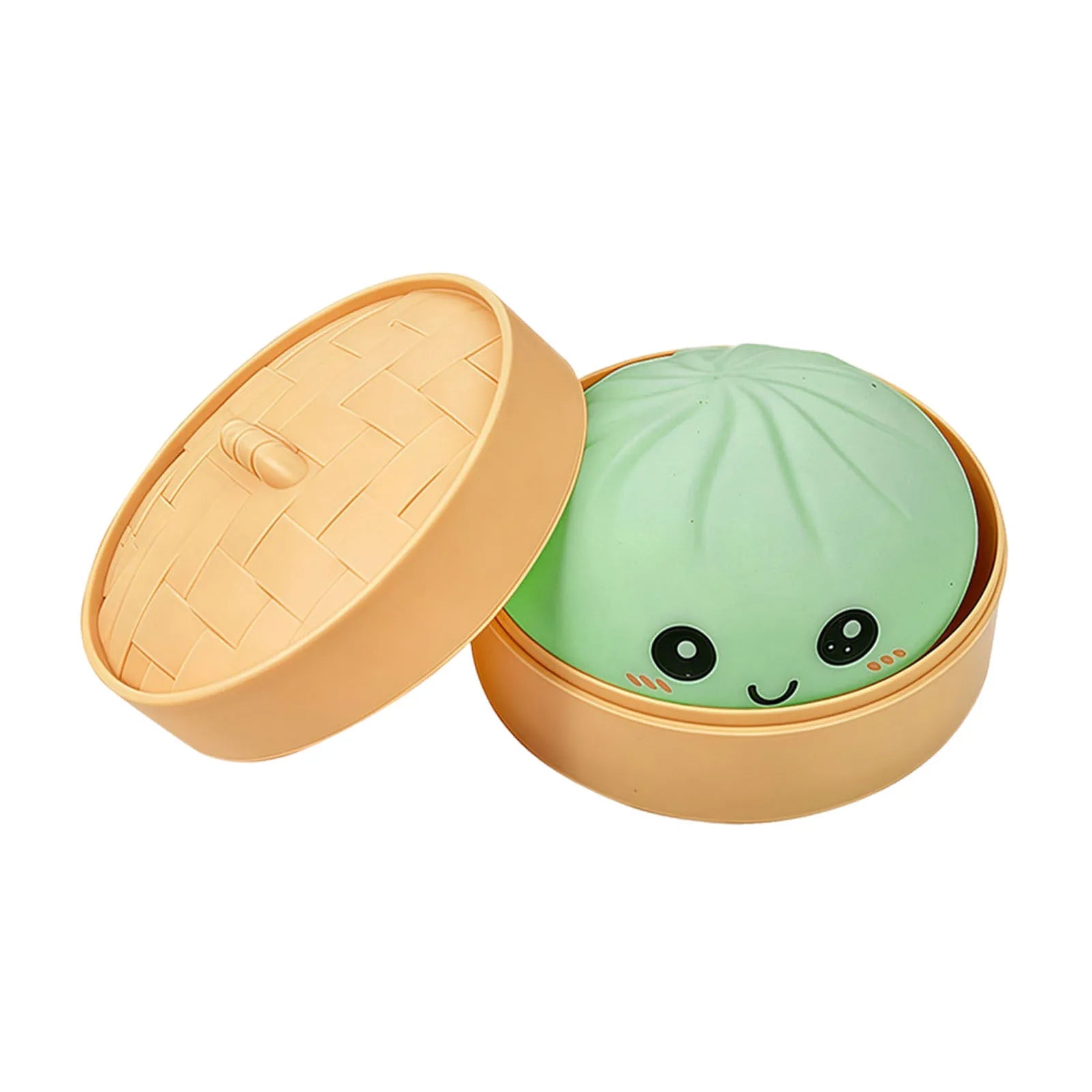 Dumpling Ball Squeeze Fidget Toy – Cute Bun Stress Relief Gift Squeeze Fidget Toy Zpaxo Green