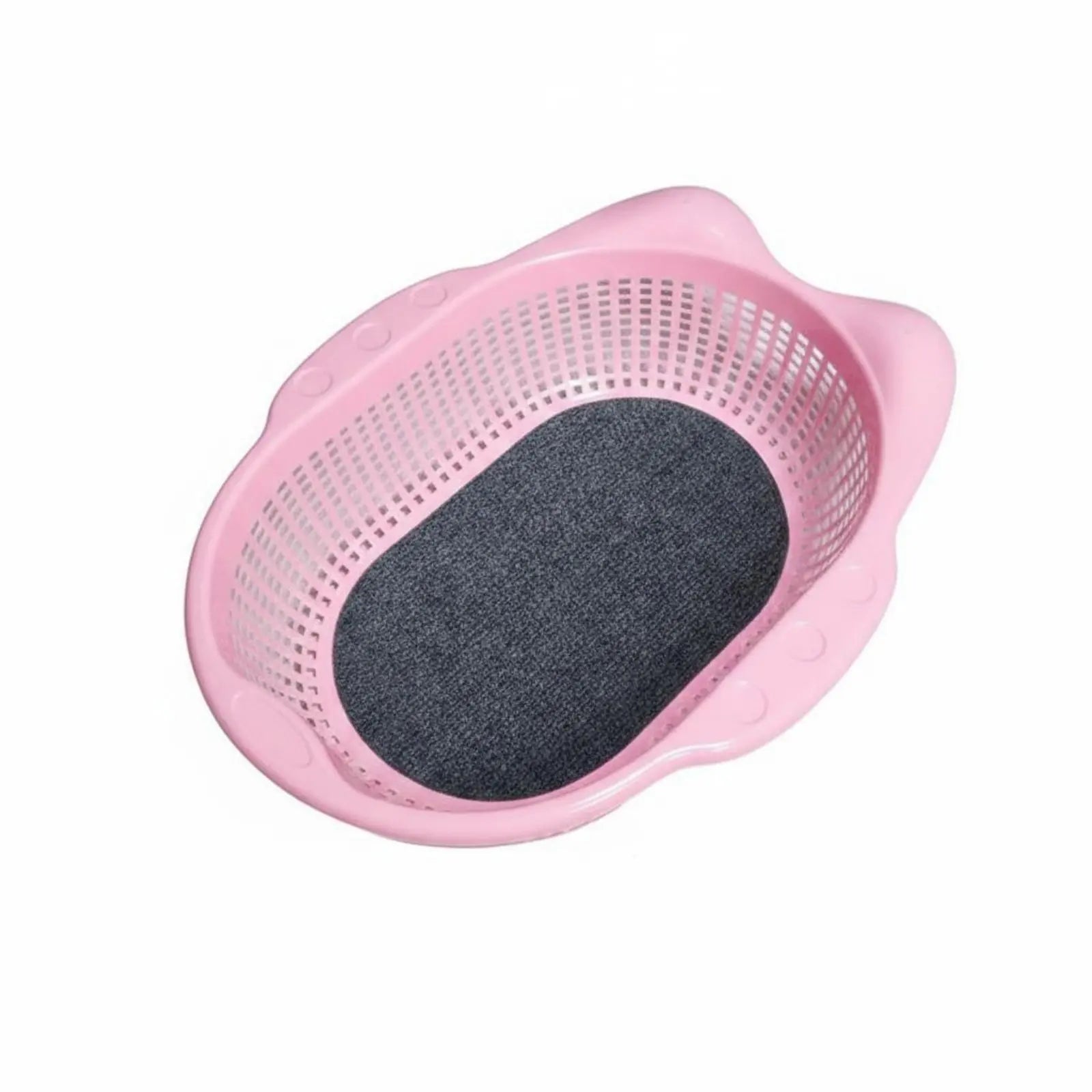 Summer Cat Sleeping Basket Thickened Breathable Cat Mat Comfortable Pet Bedding for Cats, Indoor Pink Basket Cat Bed pet house Zpaxo Pink with pad