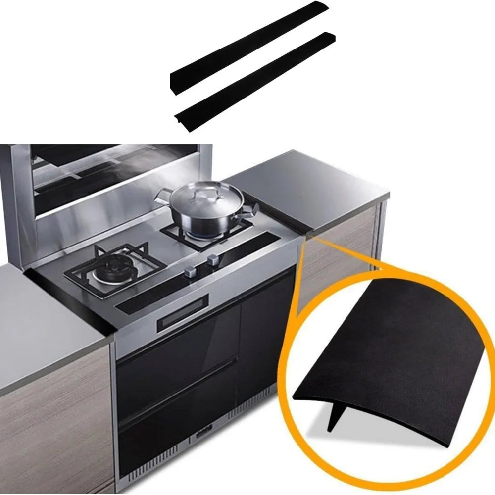 Silicone Strip Gap Cover Stove Counter Heat-resistant Oven Filler Zpaxo
