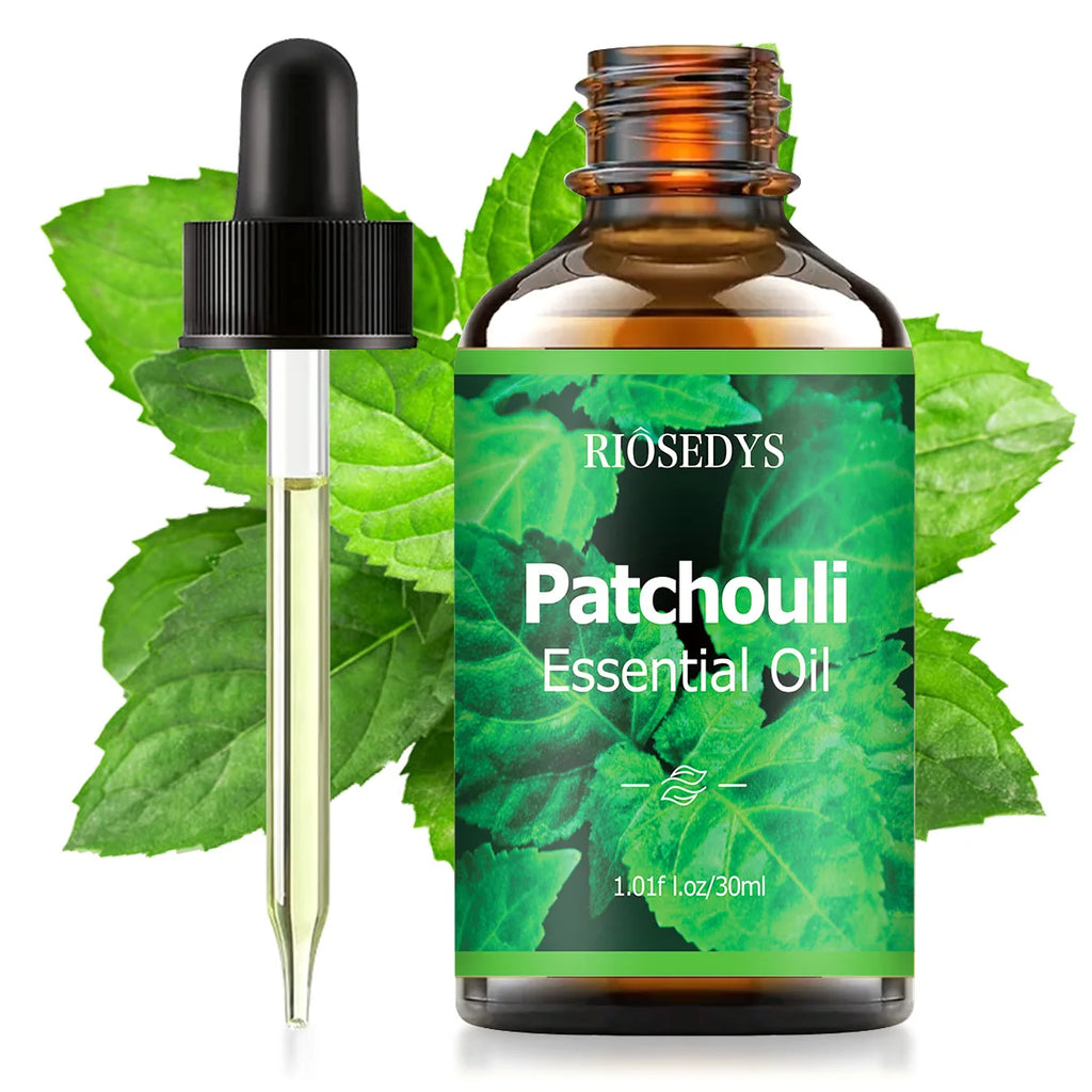 Patchouli essential oil, for health care, body massage and hair care, moisturizing and intensely hydrating. Zpaxo Patchouli 30ml Patchouli