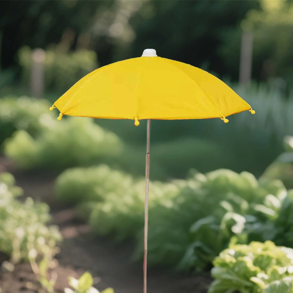 Plant Umbrella Adjustable Height Waterproof Garden Umbrella for Outdoor Courtyard Beds Backyard Parasol Plants Sun Protection Zpaxo