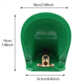 Automatic Sheep Water Bowl – Livestock Drinker for Goats & Calves Livestock Waterer Bowl Zpaxo Metal Valve