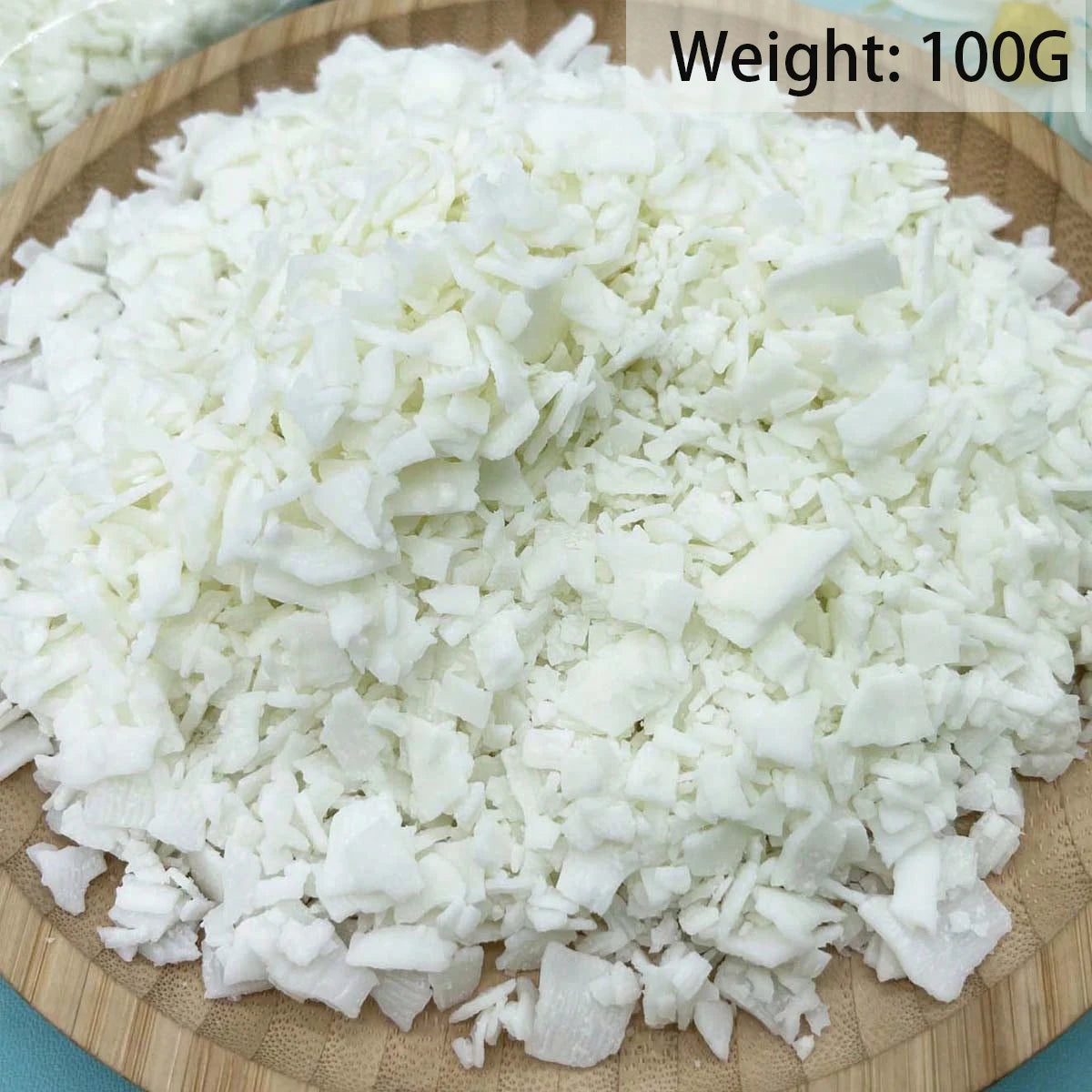 Natural Soy Wax Flakes for DIY Candle Making – 50g to 500g Candle Making Wax Zpaxo