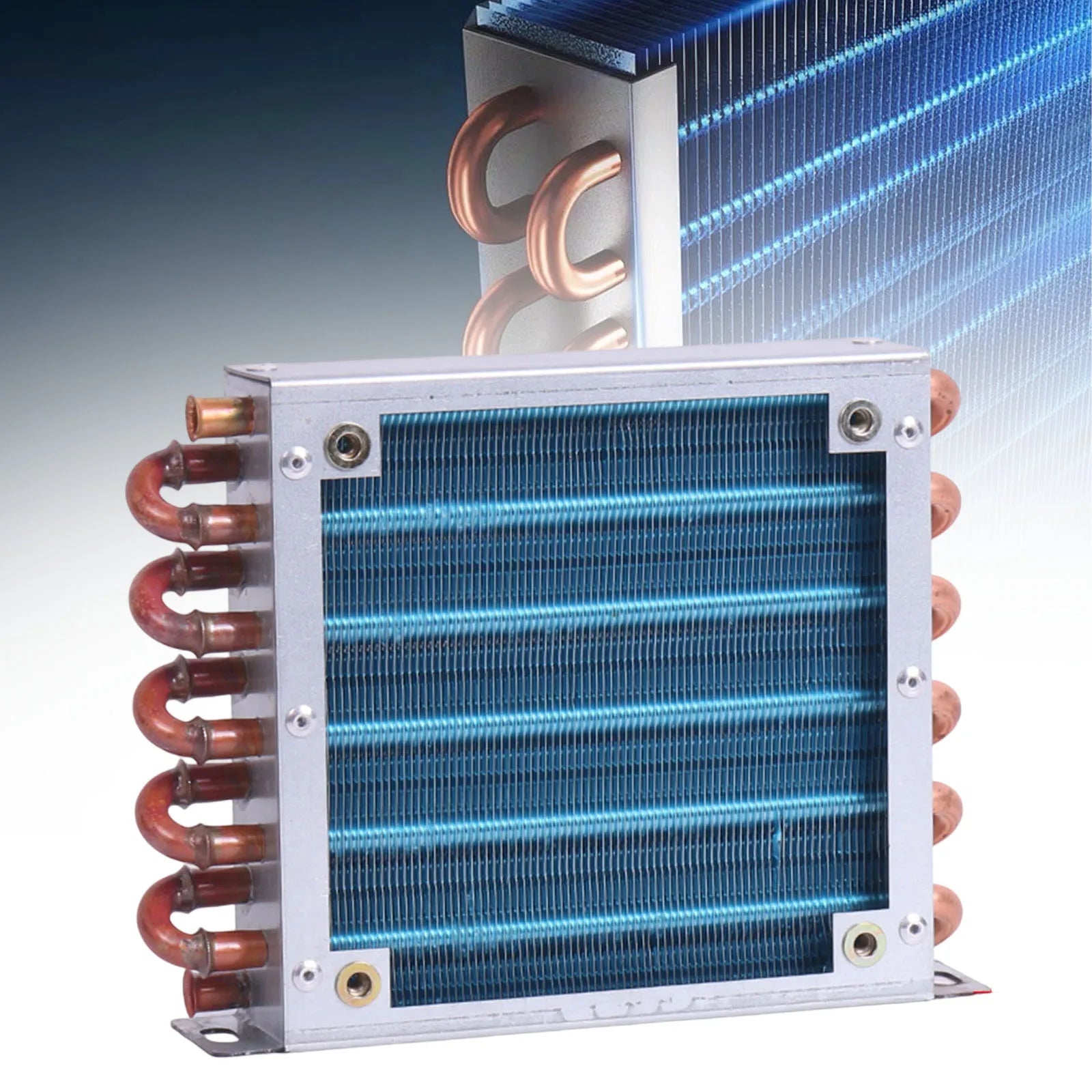 Refrigerator condenser Versatile Cooling Capabilities freezer condenser for air cooled and water cooled system Copper Tube Zpaxo