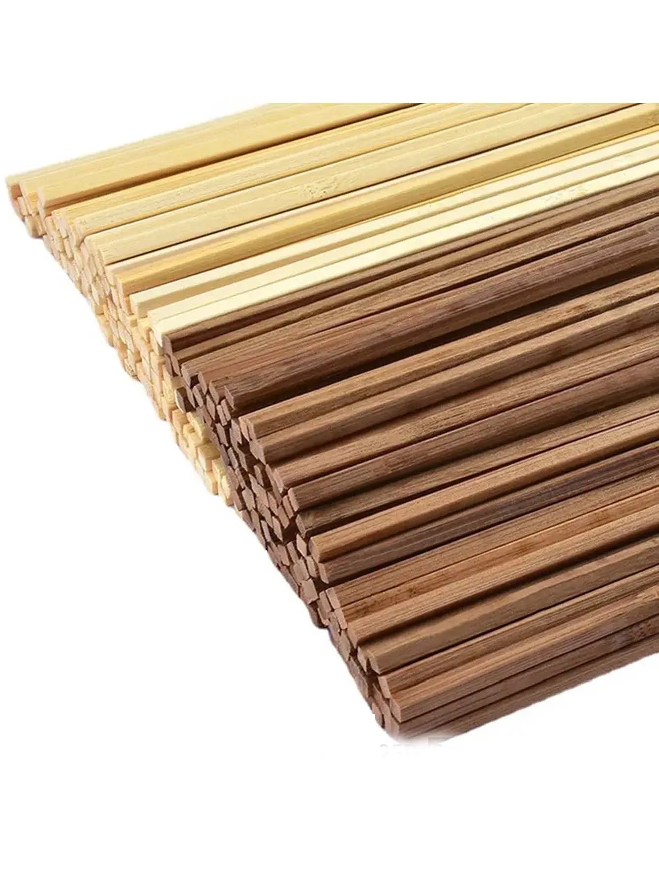 10pcs Round Square Wooden Sticks Wooden Bar Craft Handcraft Making Airplane Building Model DIY Handmade Art Supplies Zpaxo