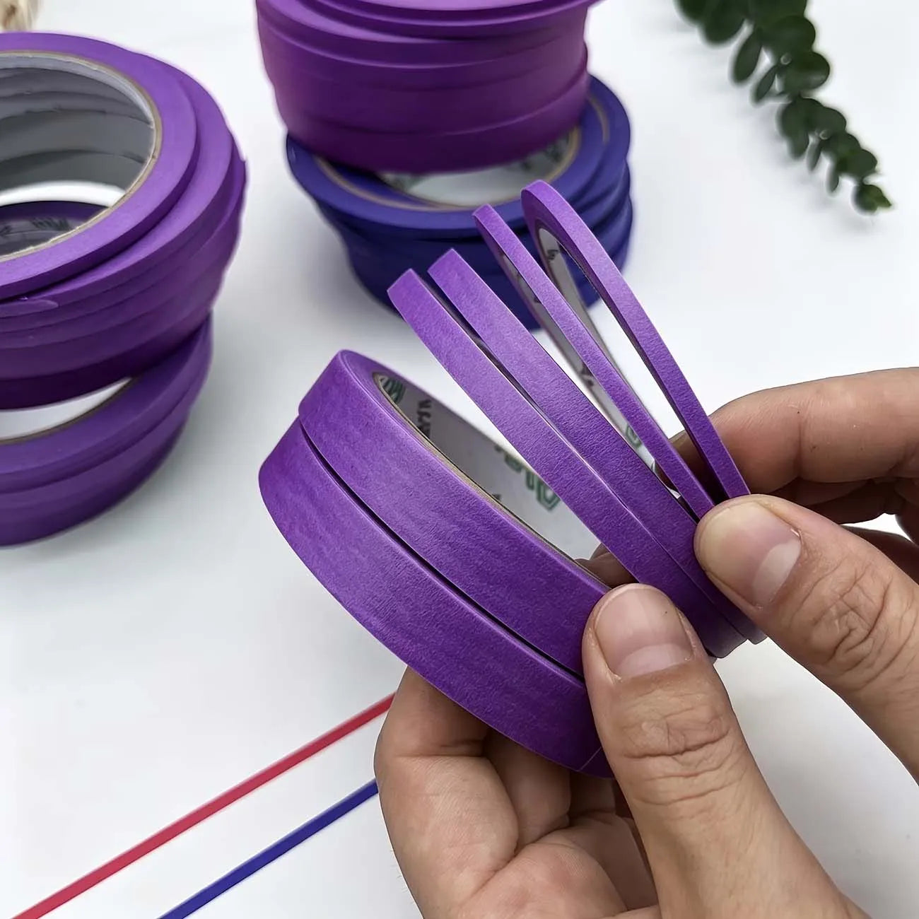 Purple Masking Tape 3 Sizes – Nail Art, Spray Painting & DIY Crafts Craft Masking Tape Zpaxo