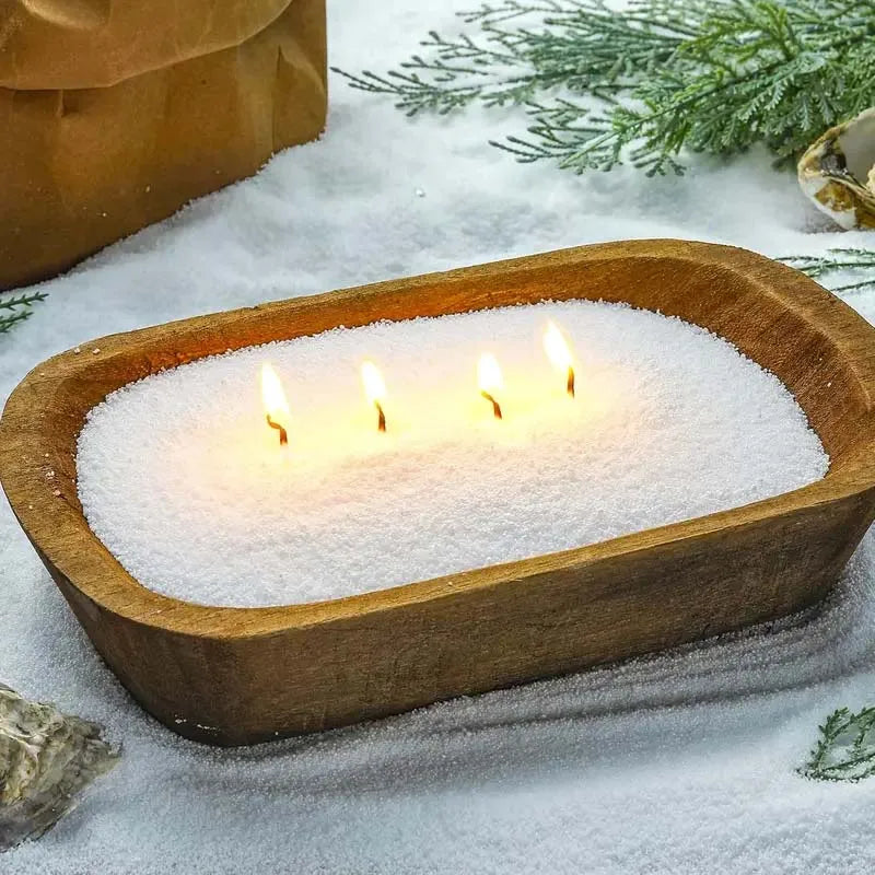 200/500g Pearl Candle Wax with Wicks Set- DIY Candle Making Kit - Refillable Pearled Sand for Pillar Candle Weddings & Parties Zpaxo