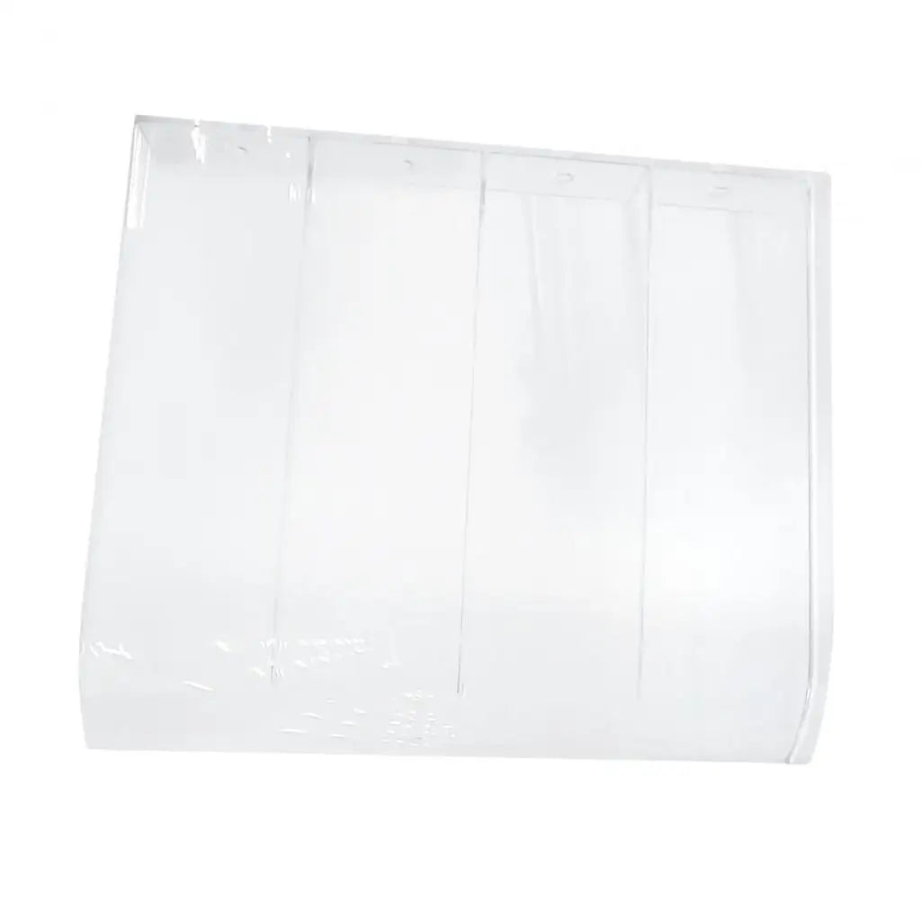 Window Awning Door Canopy Easy to Install Impact Resistant Sun Shetter Cover for Garage Balcony Garden Exterior Front Door Zpaxo Clear 40x40cm