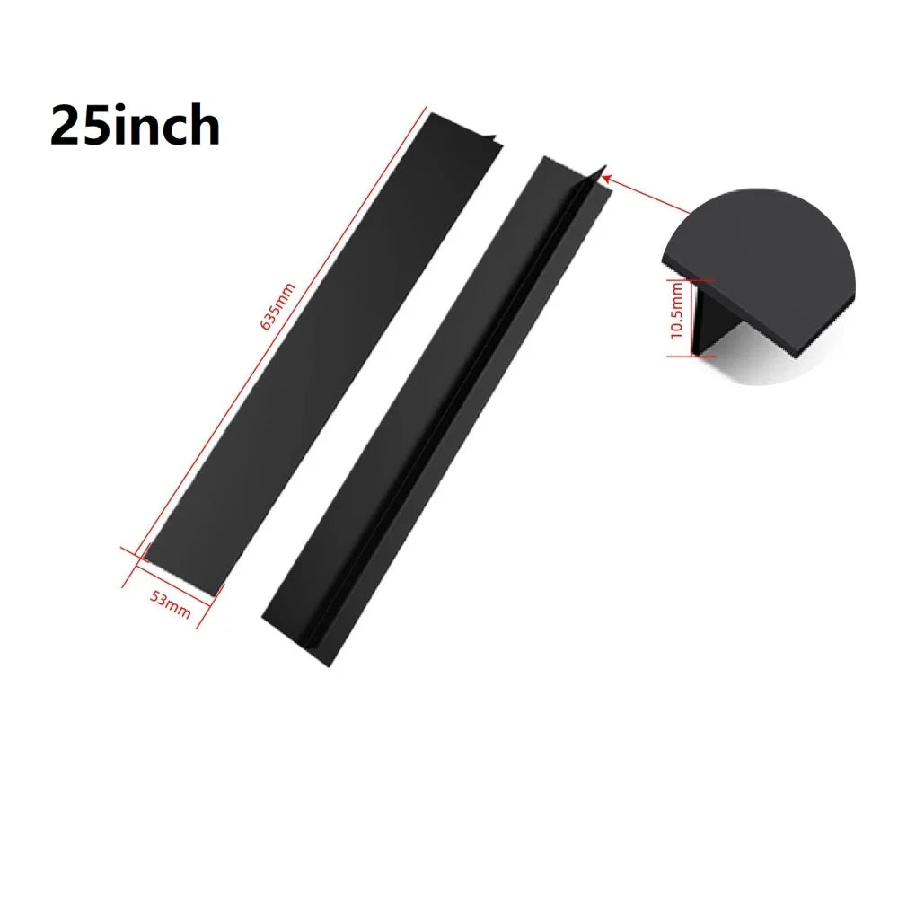 Silicone Strip Gap Cover Stove Counter Heat-resistant Oven Filler Zpaxo 25inch 1pcs
