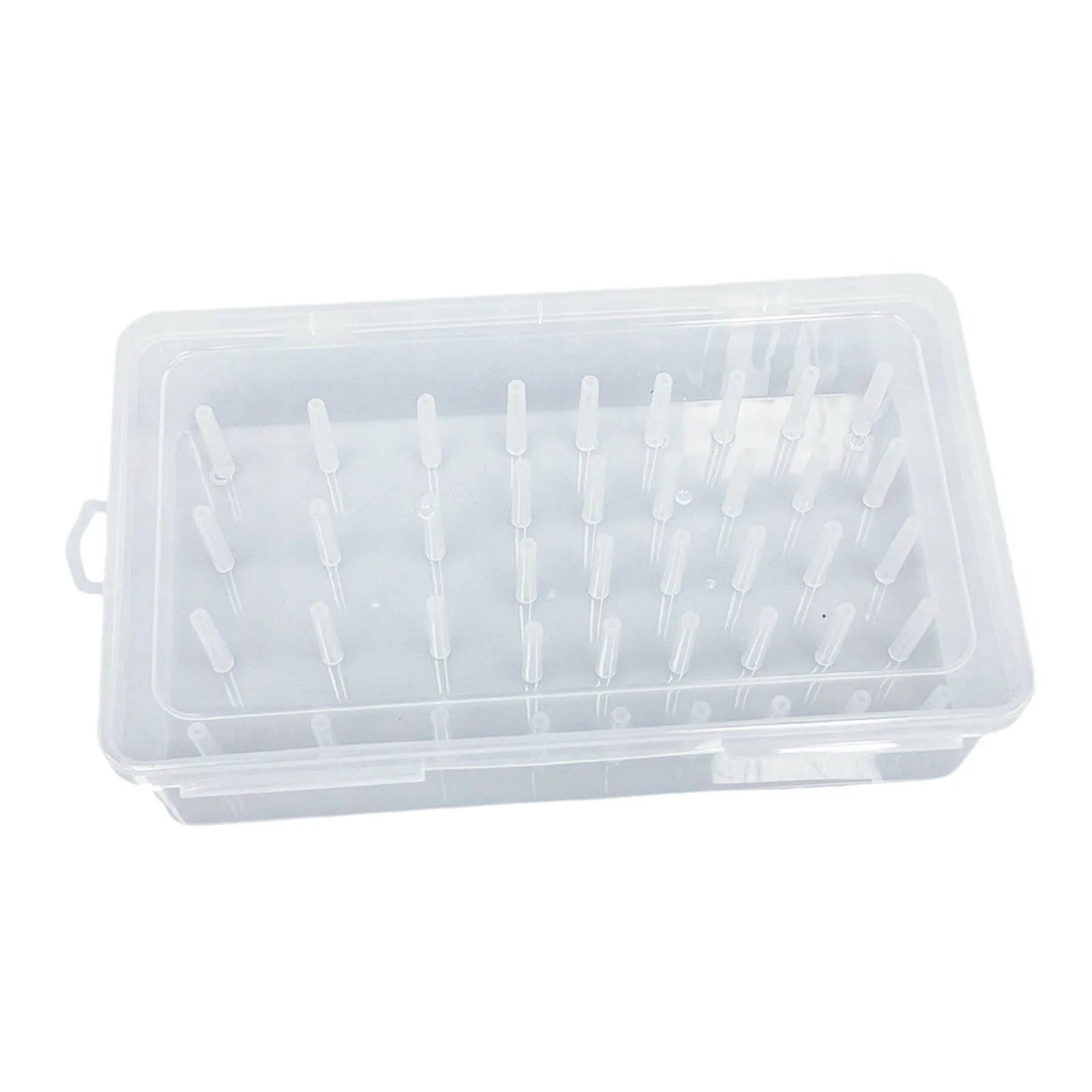 Sewing Thread Storage Box – 24 or 42 Axis Dustproof Organizer Thread Storage Box Zpaxo 23.7cmx13.7cmx6.6cm