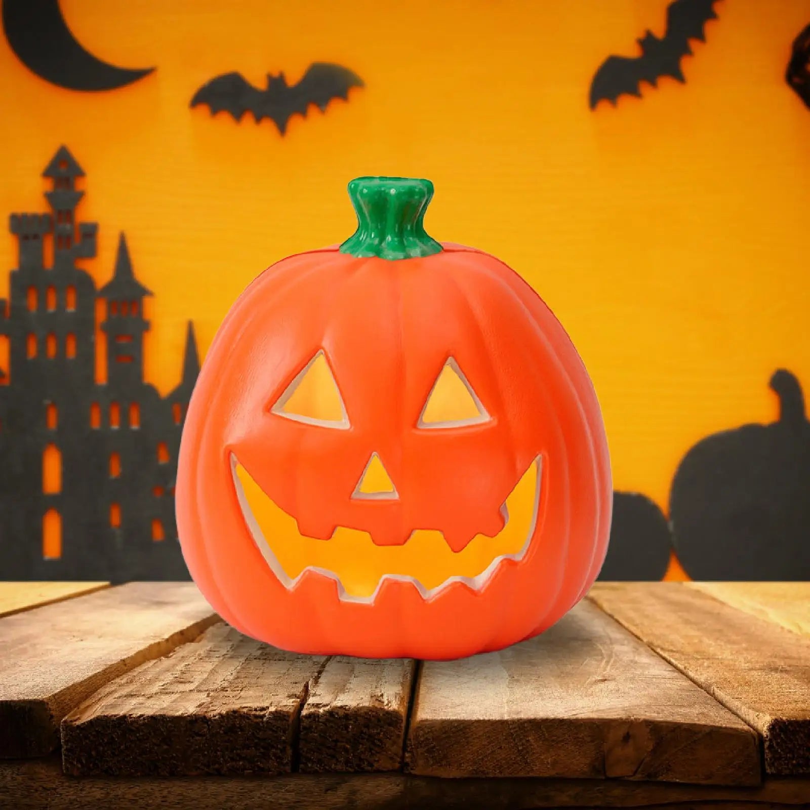 Halloween Pumpkin LED Light Lantern – Spooky Home Decor Halloween LED Lantern Zpaxo