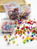 1 BOX Tiny Mini Dried Flowers Colorful Small Dried Gypsophila Flowers for Candle, Soap, Resin, Craft Makings Zpaxo 1 box