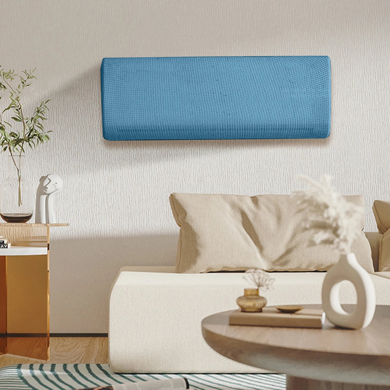 Air Conditioner Cover Easy Clean Classic Solid 360 Degree Full Body Zpaxo