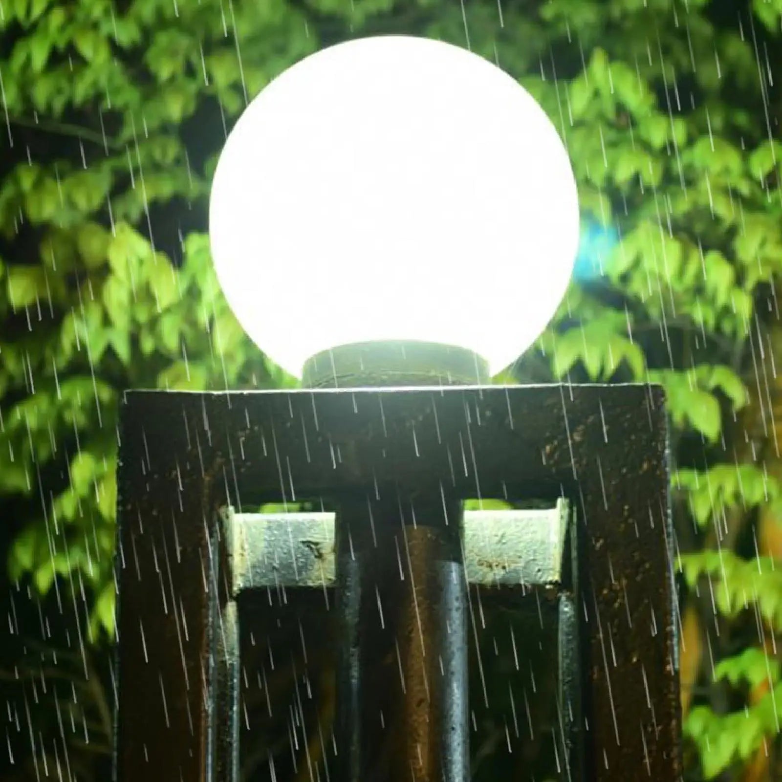 Outdoor Globe Lamp Shade – Waterproof Round Ball Lampshade Outdoor Lamp Shade Zpaxo