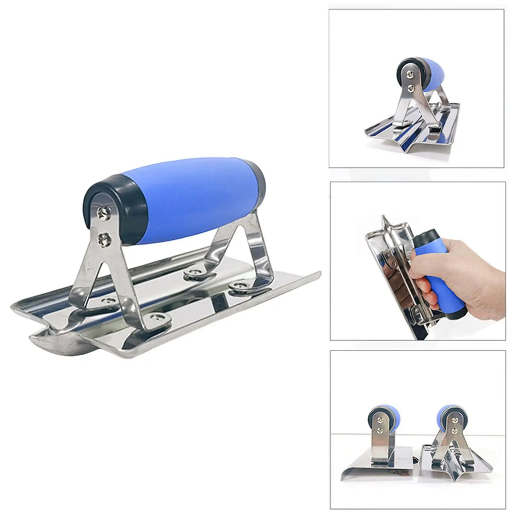 External & Internal Corner Trowel Drywall Trowel Putty Knives ARC Edge Plastering Blade for Wall Floor Finishing Plastering Tool Zpaxo
