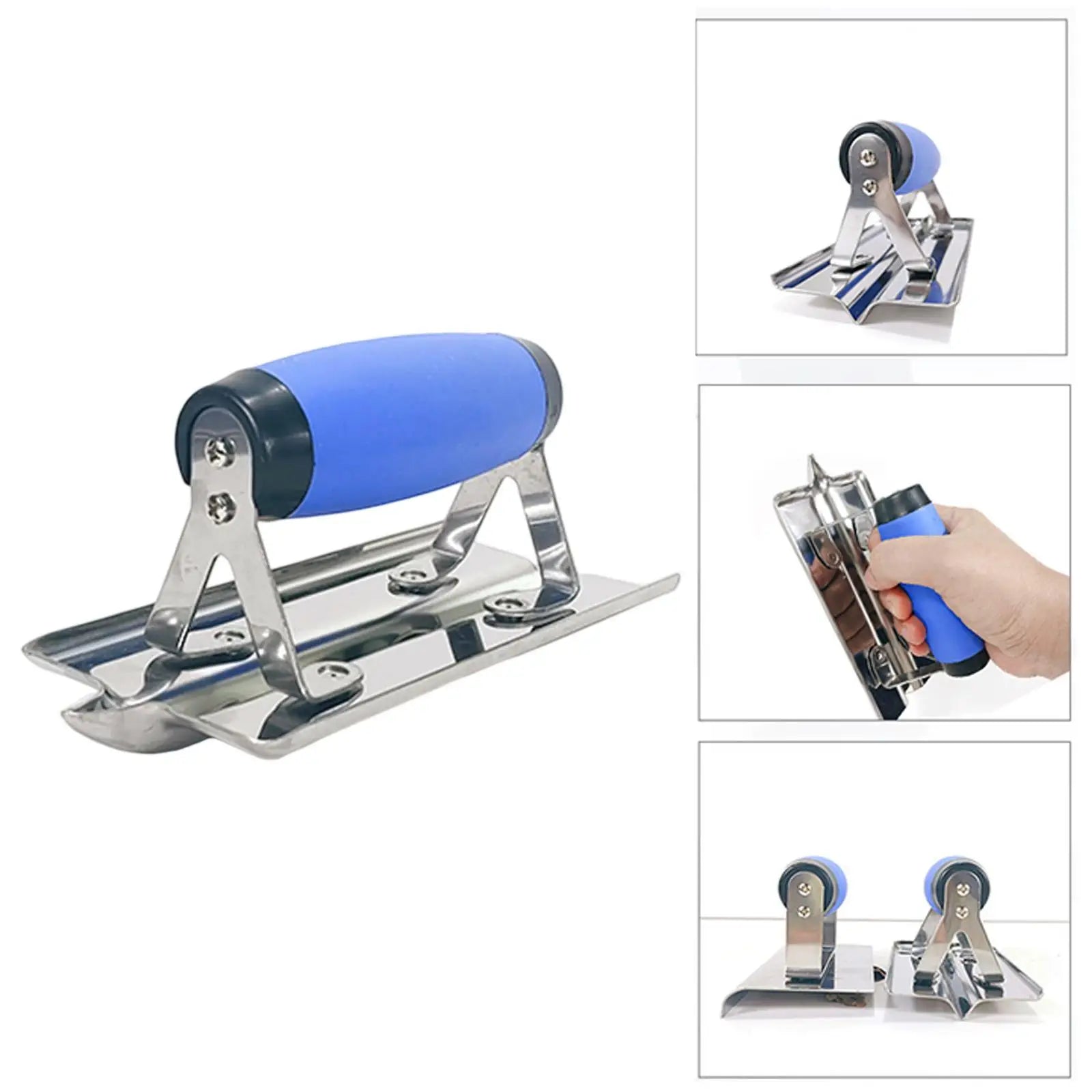 External & Internal Corner Trowel Drywall Trowel Putty Knives ARC Edge Plastering Blade for Wall Floor Finishing Plastering Tool Zpaxo