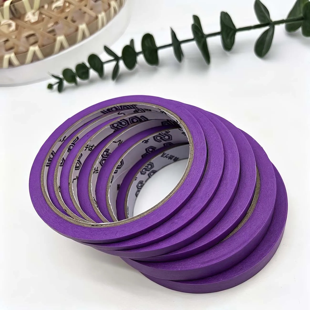 Purple Masking Tape 3 Sizes – Nail Art, Spray Painting & DIY Crafts Craft Masking Tape Zpaxo
