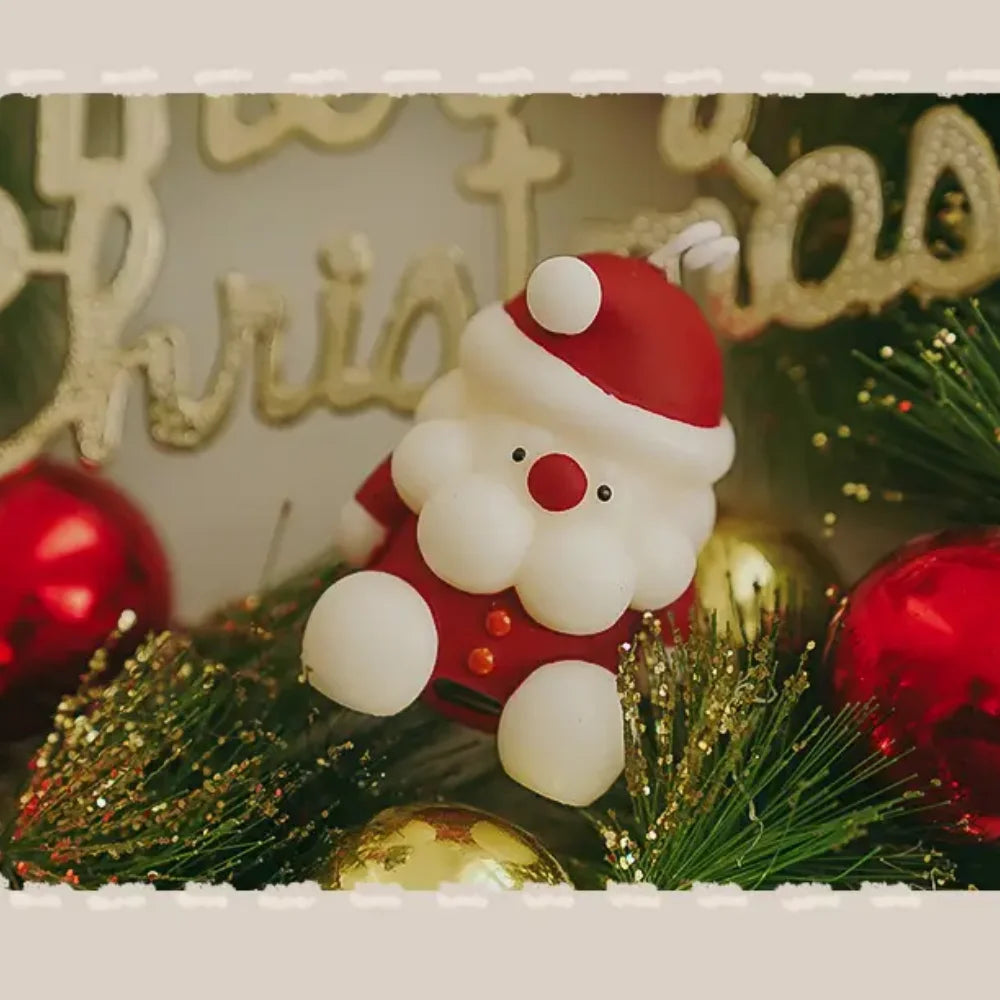 Christmas Candles Holiday Decorations Soy Wax Burning Time 8-12 Hours Zpaxo