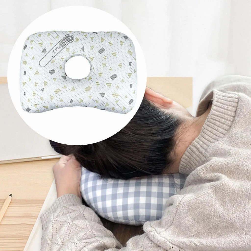 Soft Ear Piercing Pillow Cotton Filling Breathable Removable Zpaxo