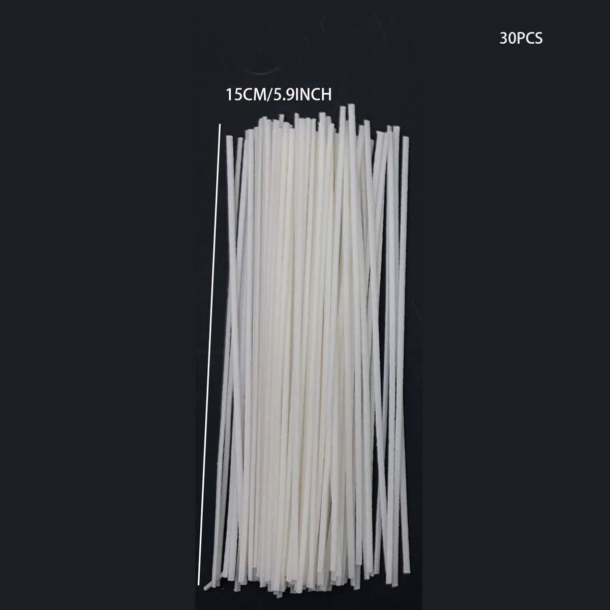 30-Pack Cotton Candle Wicks for DIY Candle Making & Wax Refill Candle Making Wicks Zpaxo 15cm 30pcs