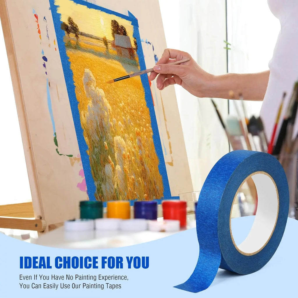 Blue Painter's Tape 1/3/5 Pack – DIY, Arts, Crafts & Masking Painter's Tape Zpaxo