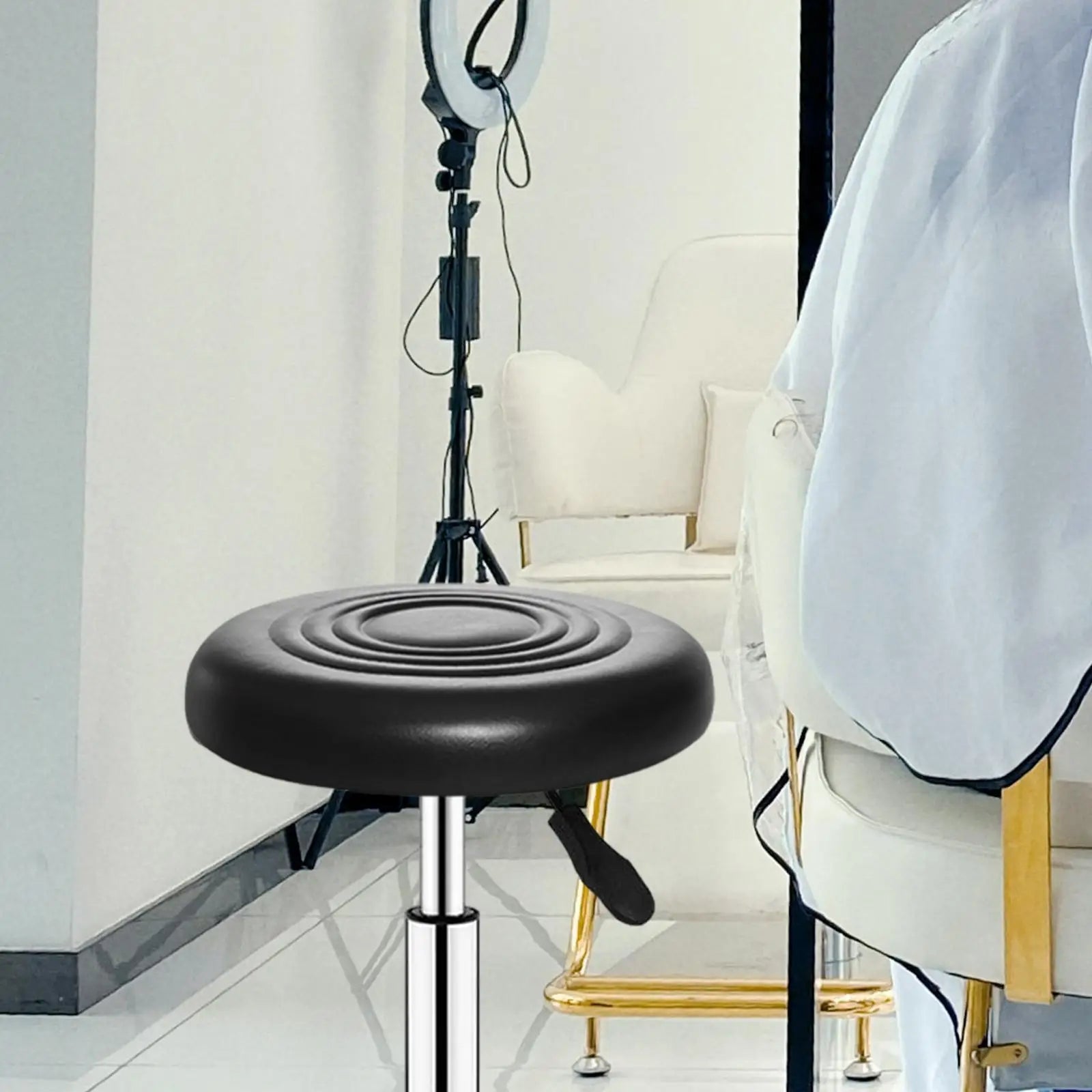 1x Bar Round Stool Replacement Seat Top Diameter 11.81inch Waterproof Barstool Accessories Barstool Seat Cushion for Dining Room Zpaxo
