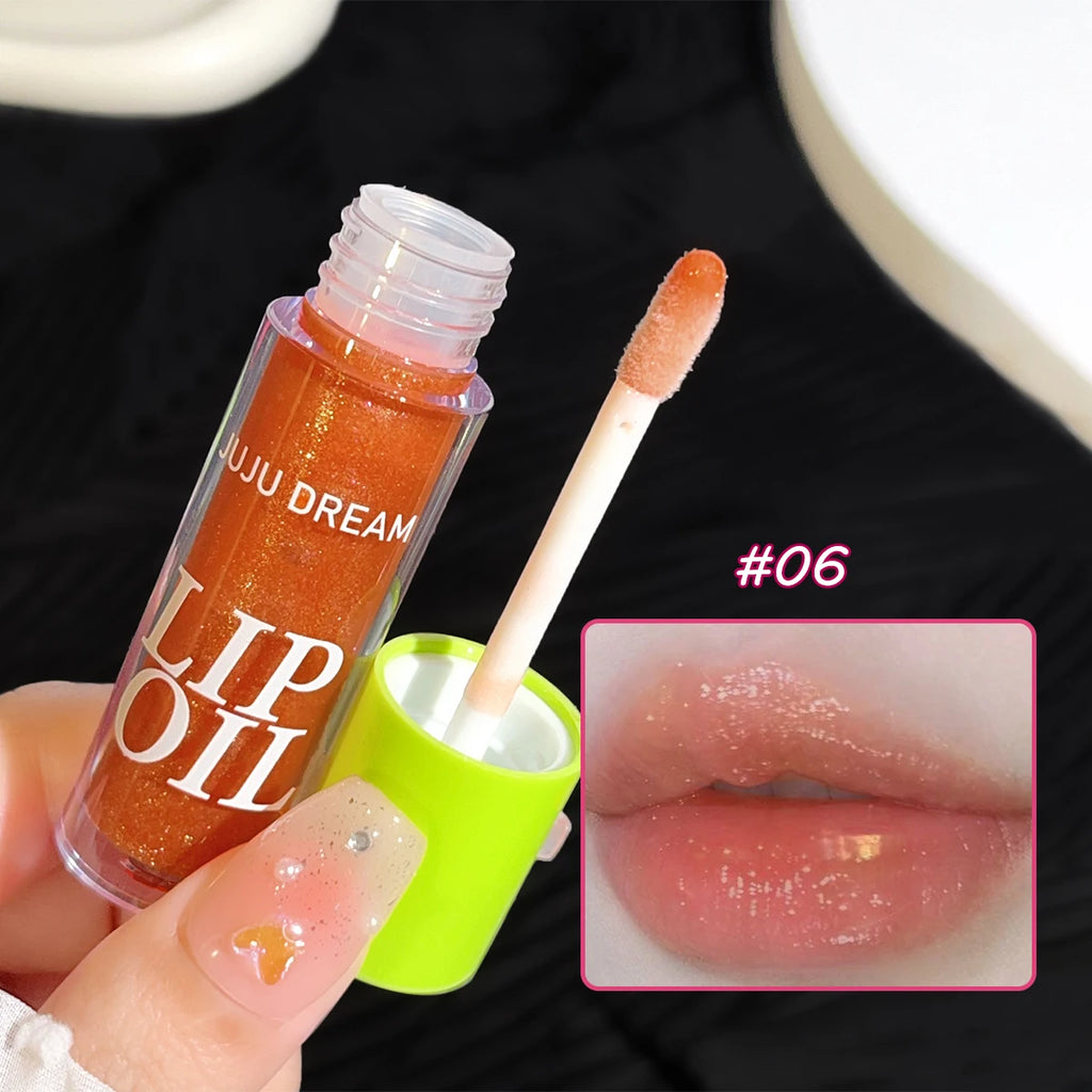 Lip gloss long-lasting moisturizing mirror water glass lip gloss transparent makeup natural lip plumping Zpaxo 06