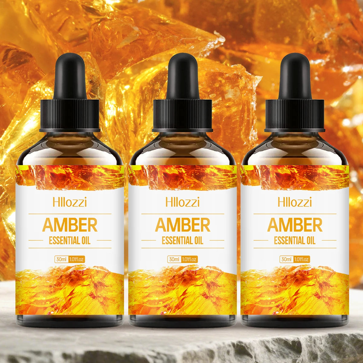 Amber essential oil, a natural fragrance, is suitable for body massage treatments and hair care. It can also be used in diffuser Zpaxo