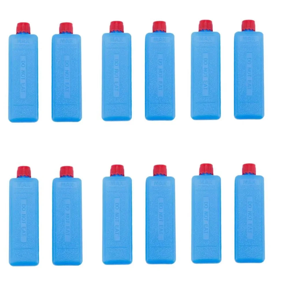 6-12PCS Ice Blocks Reusable Rectangular Ice Pack Freezer Packs for outdoor camping, picnics, barbecues, travel Cooling Ice Pack Zpaxo 12PCS 4x12.5cm 1