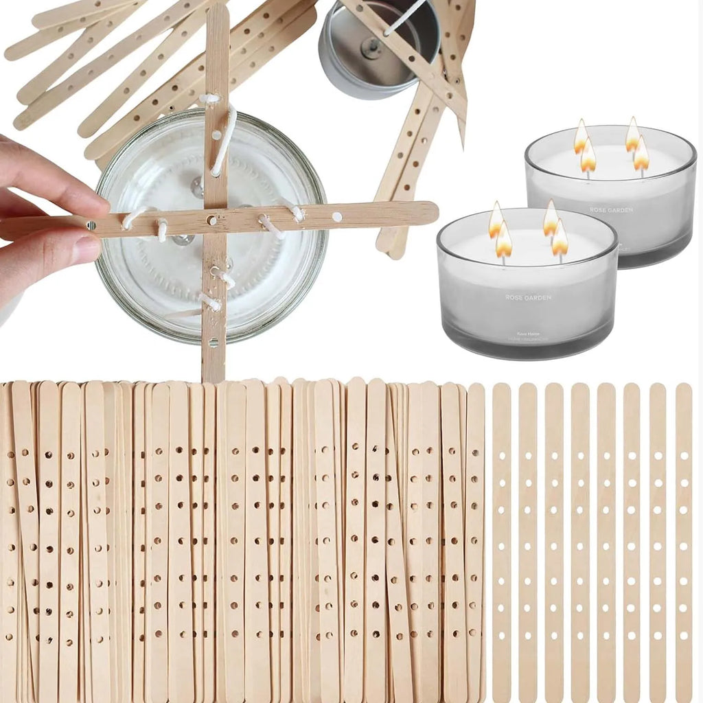 7-Inch Candle Wick Holder – 7-Hole DIY Wick Centering Tool Candle Making Tool Zpaxo