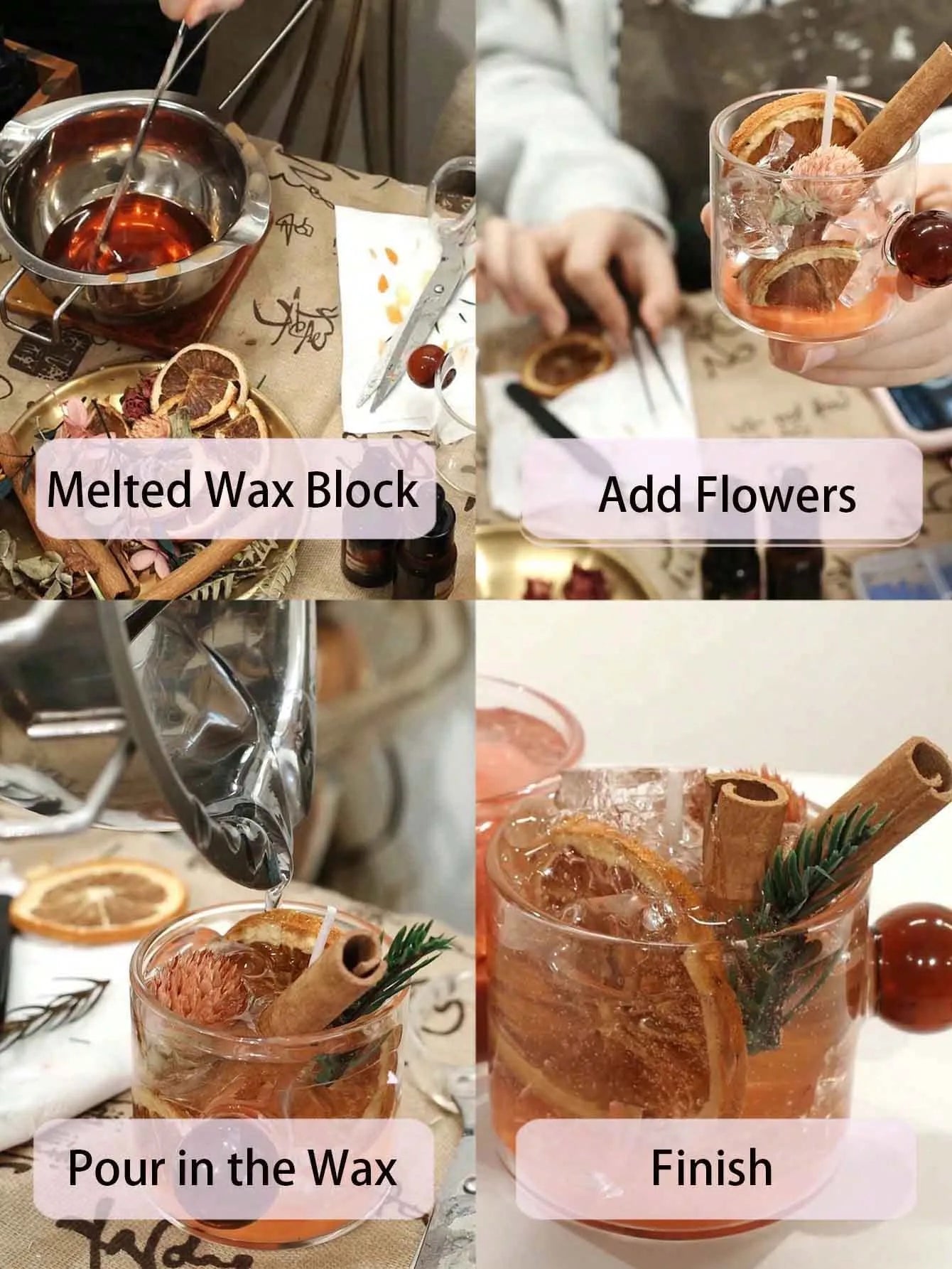 100g/500g/1kg Transparent Jelly Wax, Handmade Candle Making Gel Wax, Crystal Gel Wax For Candle Making Handmade candle making Zpaxo