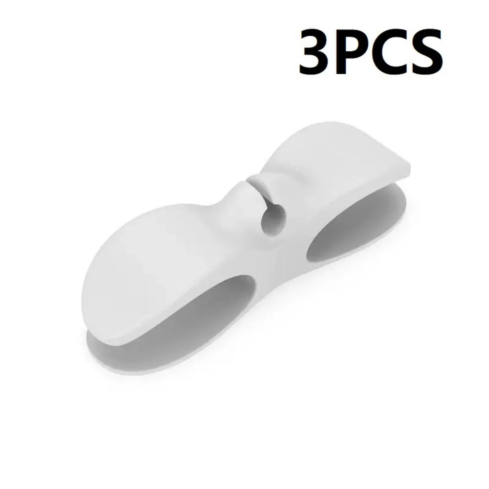 Three Kitchen Appliance Wire Straighteners Fixers Wrappers Suitable Zpaxo white 3PCS