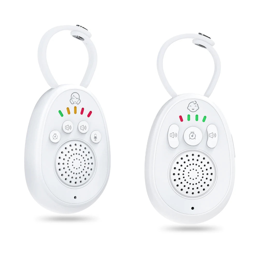 Portable Baby White Noise Machine With Lullaby Timer Travel White Noise A Pair Built in 1000mAh Battery For Sleeping Baby Adults Zpaxo White