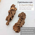 Natural Driftwood Aquarium Decor 2-Pack | Fish Tank Wood Ornament Aquarium Driftwood Decor Zpaxo style 3 2pcs