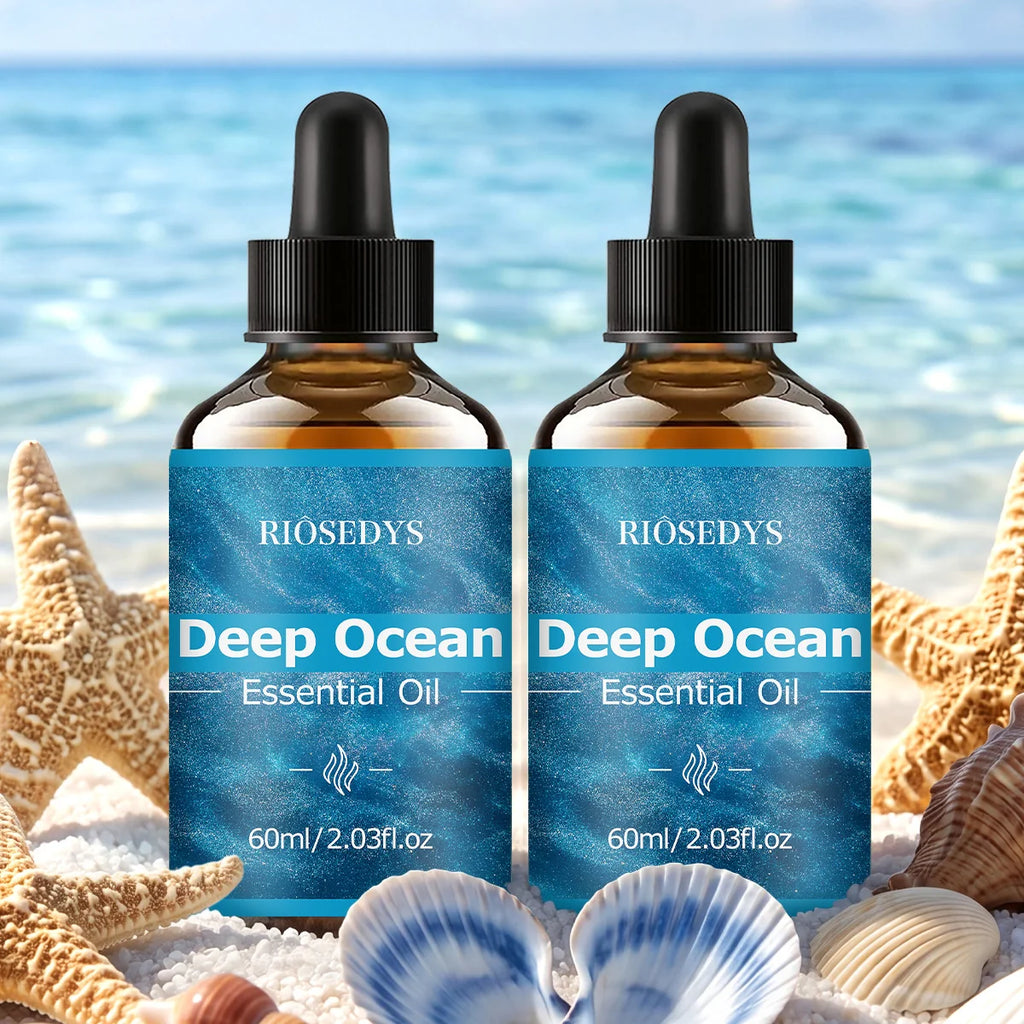 DEEP OCEAM ESSENTIAL OIL Has Nourishing Moisturizing Effects Making Zpaxo DEEP OCEAM 2pcs 60ml