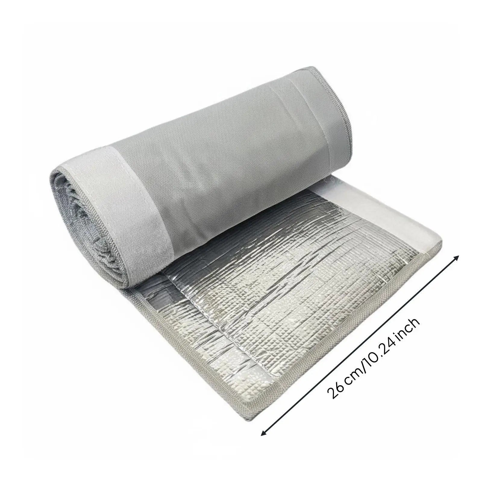 Heating and Cooling Pipe Insulation Cover for Air Conditioning Line Set High Temperature Resistant Insulation Wrap Waterproof Zpaxo Light Grey