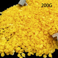 Pure Beeswax for Candle Making & DIY Crafts – 200g/500g Candle Making Wax Zpaxo 200G Yellow