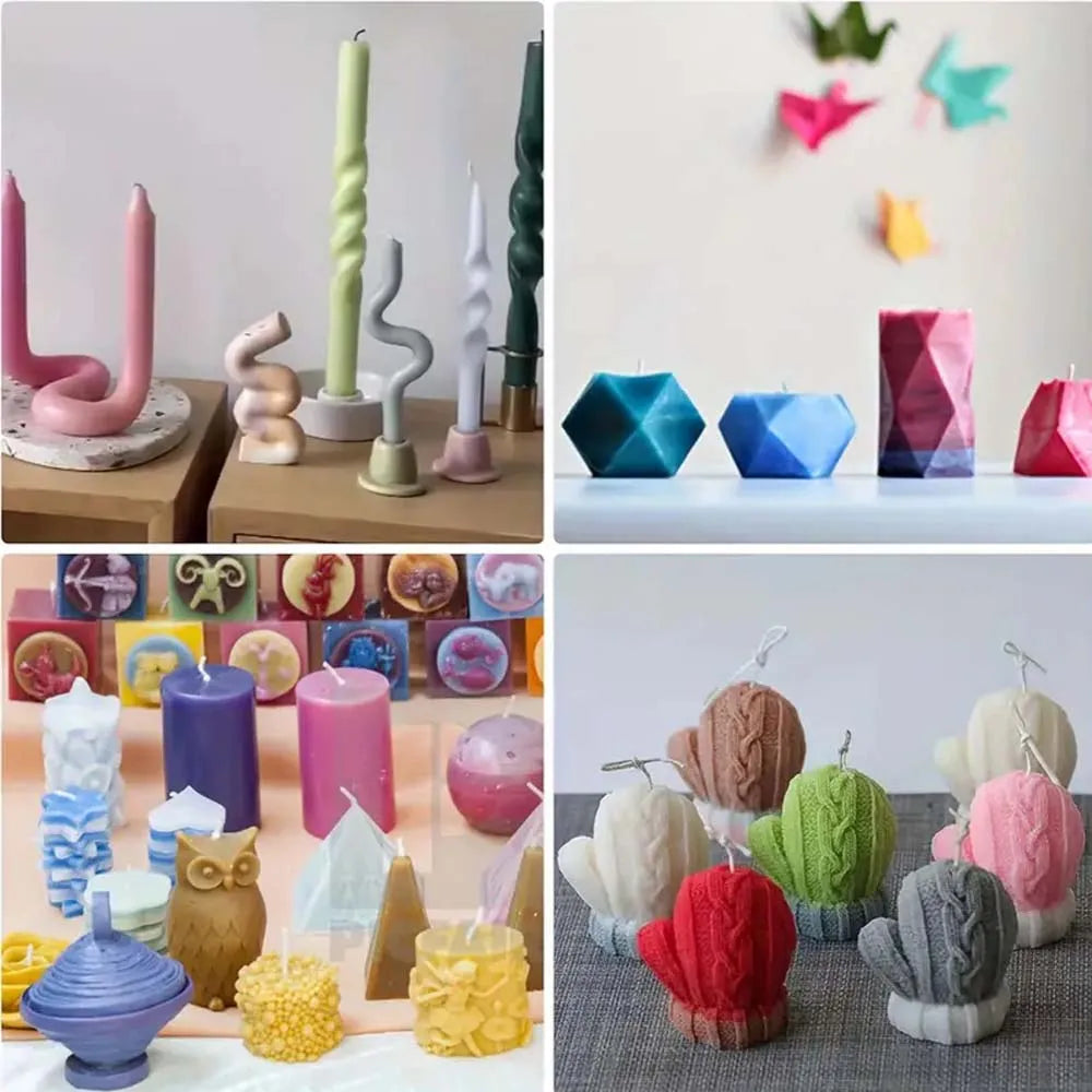 Premium Candle Making Kit: 16 Vibrant Colors, 5g Each - Perfect for DIY Candle Crafting & Dyeing Projects Zpaxo