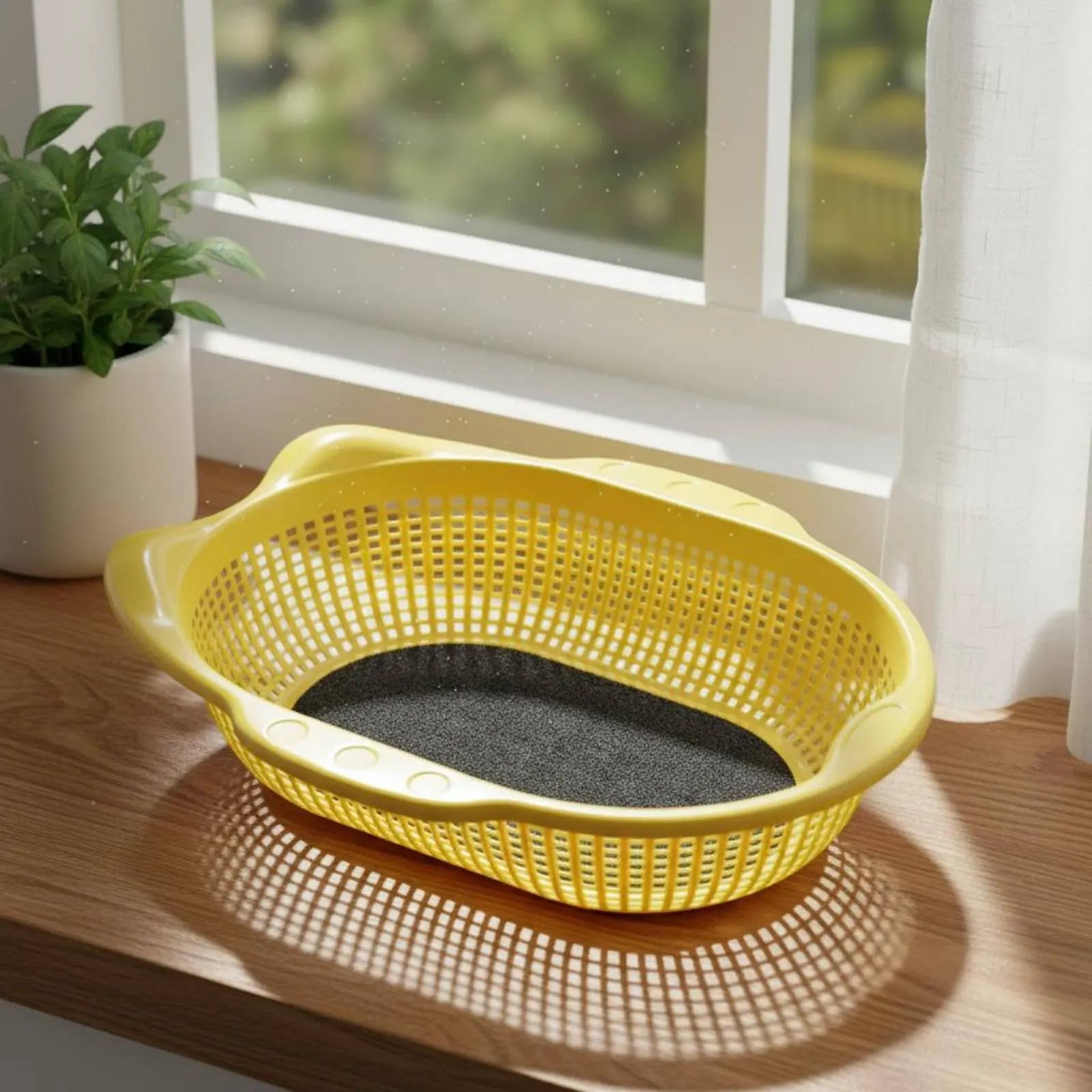 Summer Cat Sleeping Basket Thickened Breathable Cat Mat Comfortable Pet Bedding for Cats, Indoor Pink Basket Cat Bed pet house Zpaxo