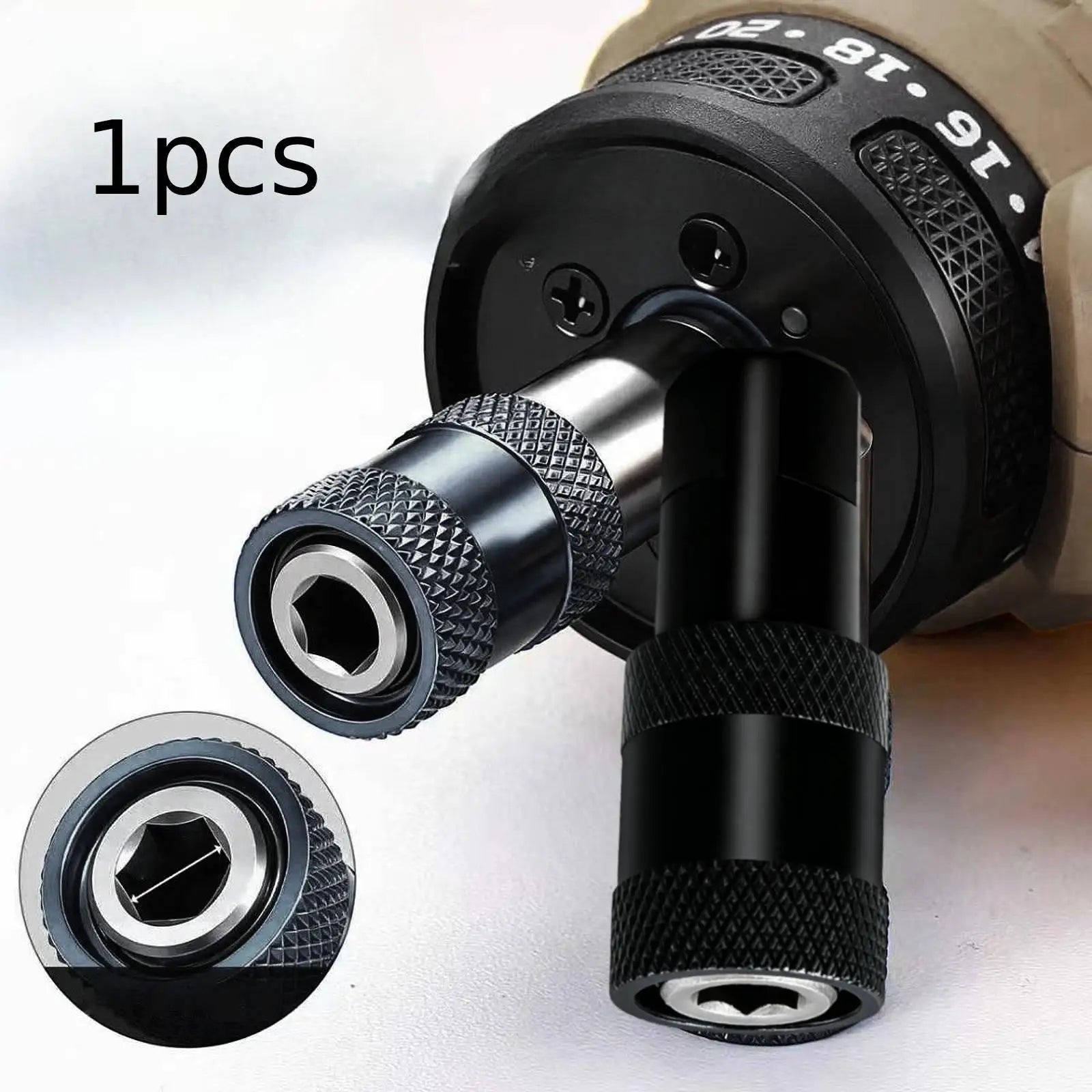 Screw Driver Bits Adapter Hex Shank Connector for Window Drywall Woodworking Hex Shank Connector Angle Grinder Adapter hex tool Zpaxo